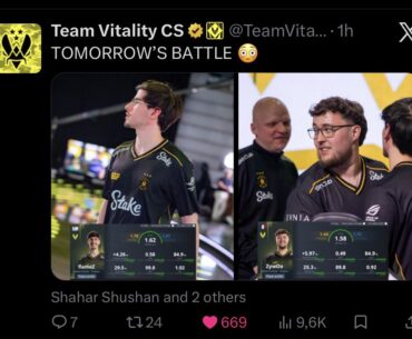 Tomorrow their battle will be legendary according to VIT