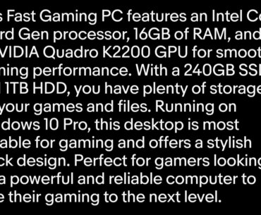 Is this pc any good for gaming