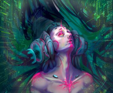 Cyberpunk Cover for Hong Kong Hustle - Gamebook