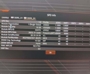 Hynix A-Die Overclocking - Is this good?