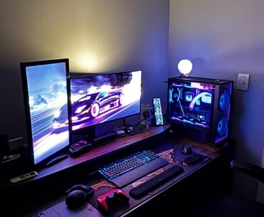 What’s the first thing you set up when moving in?