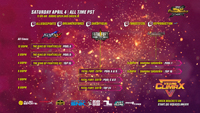 Vegas Climax 6 Event Schedule image #1 Vegas Climax 6 Event Schedule image #1