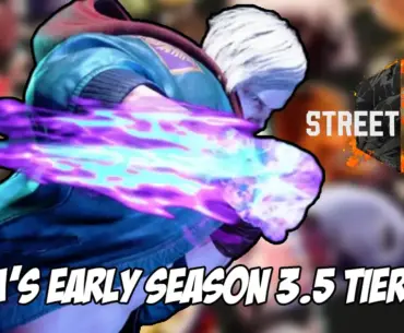 New early Season 3.5 tier list for Street Fighter 6 quickly whipped up by iDom