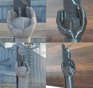 So, my Chernobyl monument model made it into CS2's Cache!