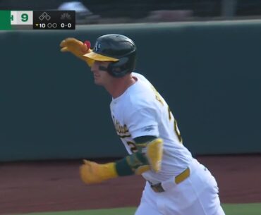 Brent Rooker caps huge game with walk-off homer in 10th to give A's a 12-10 win over Astros