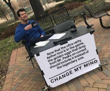 It's definitely rare enough to be worth of the change.