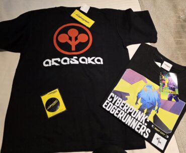 Official Cyberpunk merch from Tokyo