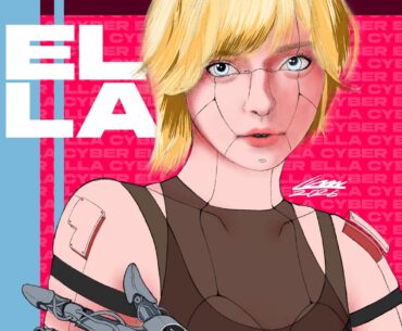 Cyber Ella Freya / ig: _lumi_arts