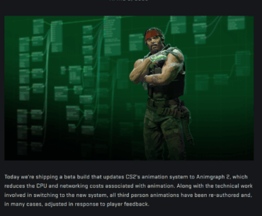 Finally an optimisation update