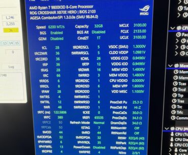 First time tuning my ram!