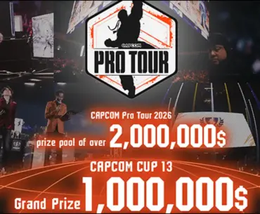 Capcom Pro Tour 2026 details revealed with an even larger focus on Japan and one new region added