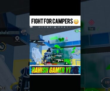 Fight With Campers | iPhone 16 60 FPS game play | BGMI Shorts | iPhone 16 BGMI Shorts | 60 FPS Short