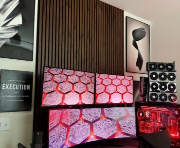 My setup for gaming/work