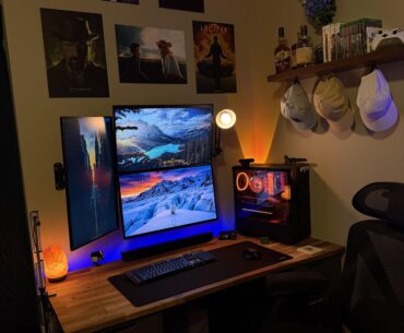 New monitor orientation