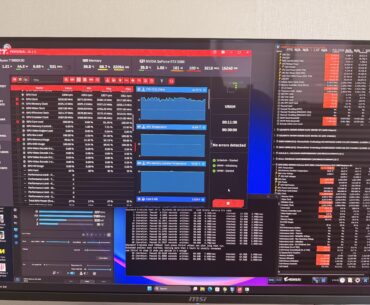 Nvidia 5080 vram oc to 3000 in afterburner