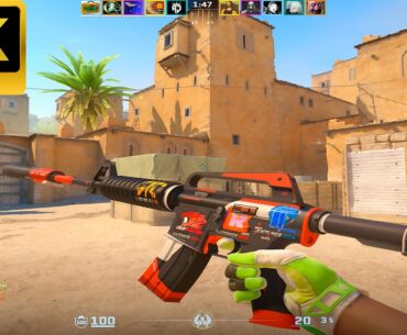 Counter Strike 2 -  Dust 2 - Full Gameplay