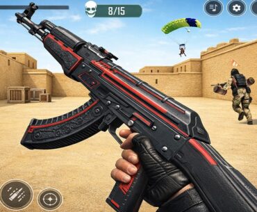Commando Shooting Gun Game - FPS Terrorist Secret Mission _ Android GamePlay