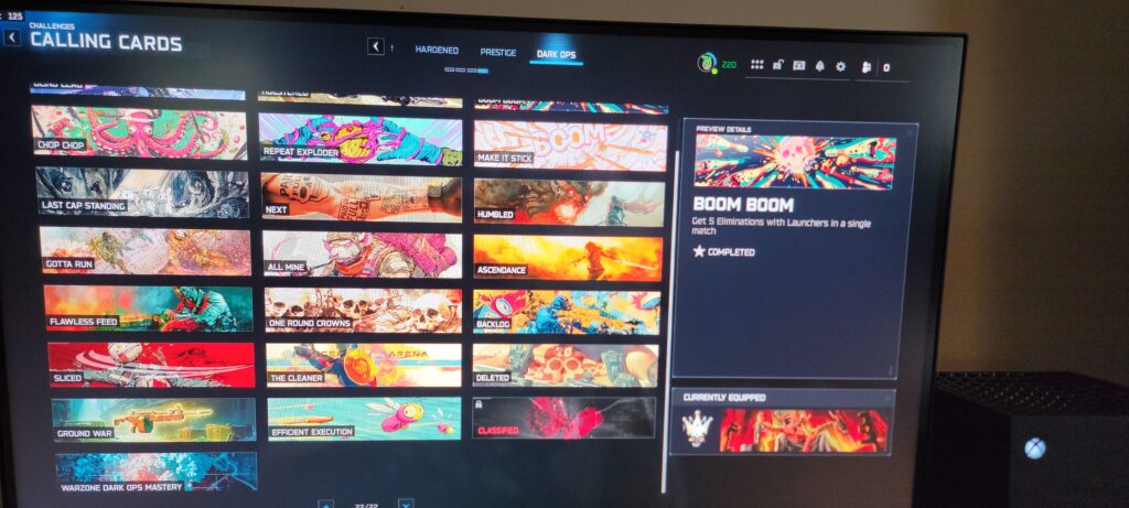 Last Dark Ops Challenge