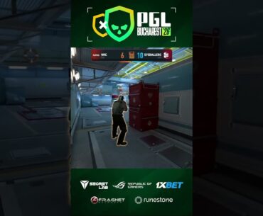1v3 Clutch with Ninja Defuse—Ro1f Steals It #pgl #bucharest #cs #cs2