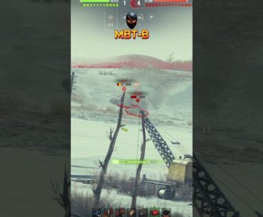 MBT-B Sniper World of Tanks #shorts