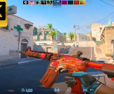 Counter Strike 2 -  Dust 2 - Full Gameplay