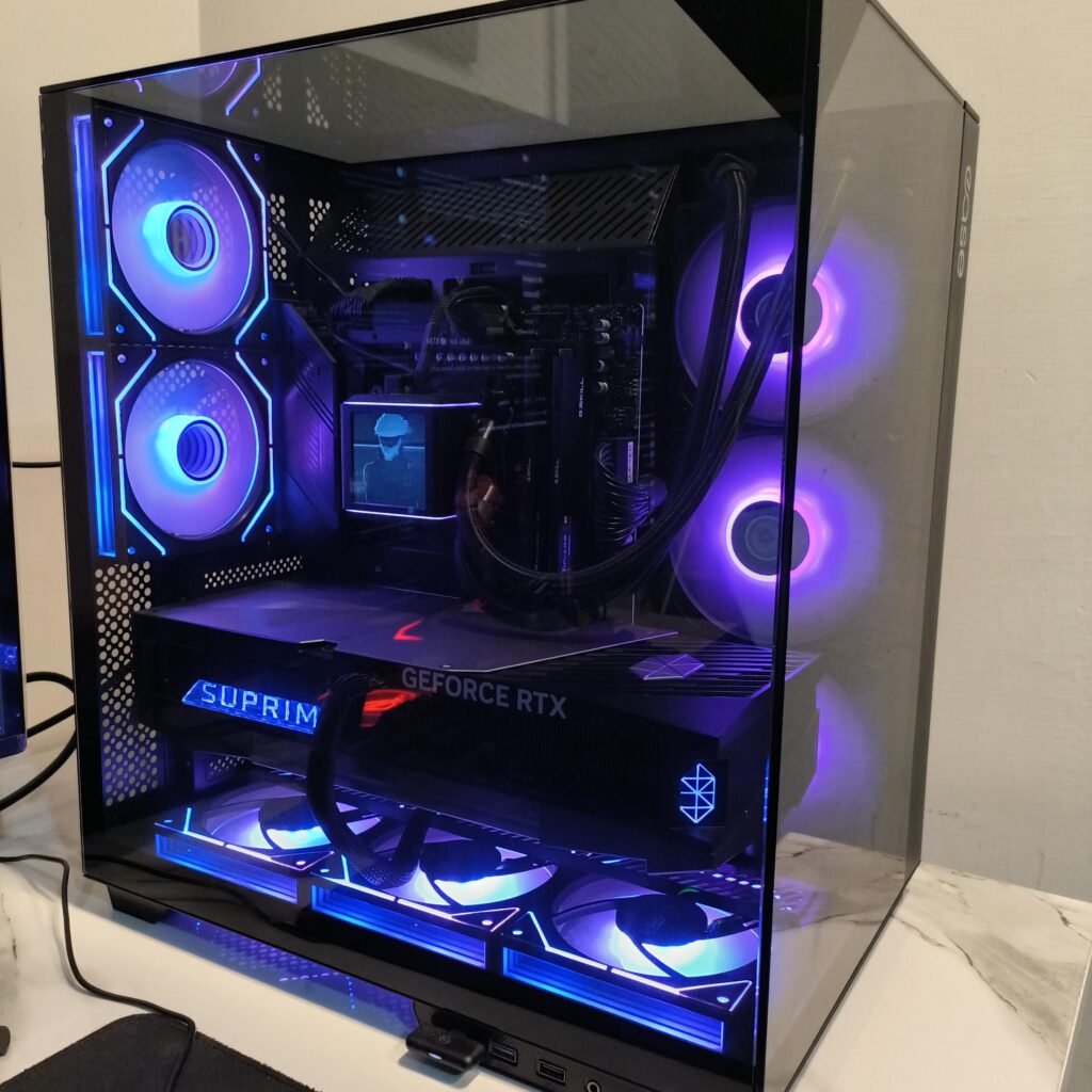 From base PS4 to 5090 PC build. This is a whole new world.