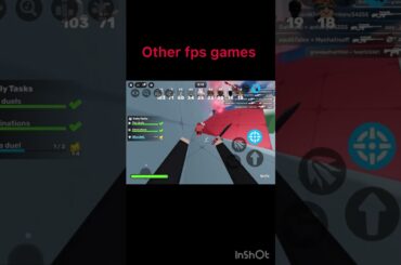 Other fps games vs this one |#roblox #sound