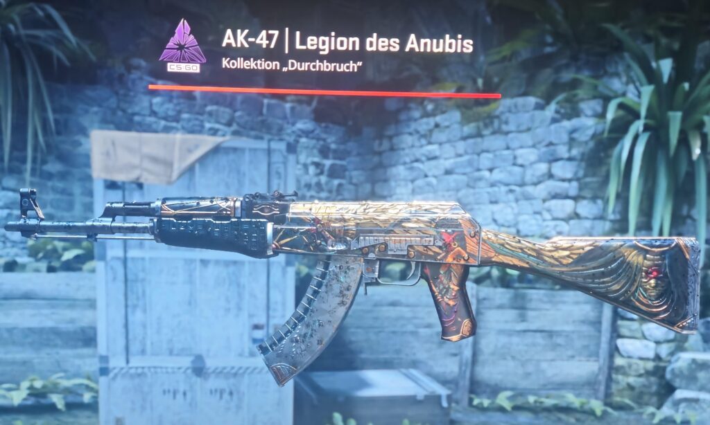 I finally got the one case one red blessing from valve 🥹❤️‍🩹