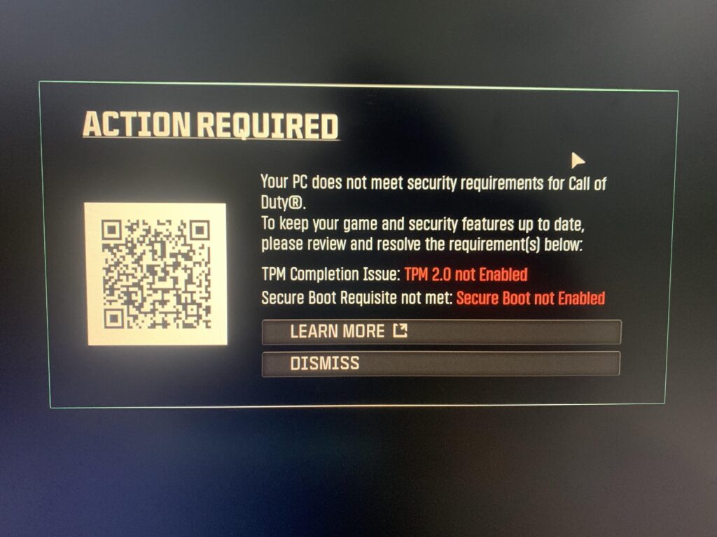 Anti-Cheat issue