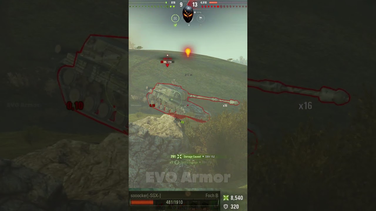 AMX 50 Foch B 2 Kills World of Tanks #shorts AMX 50 Foch B 2 Kills World of Tanks #shorts
