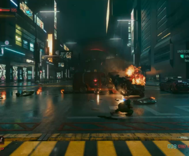 I love the bugs in cyberpunk