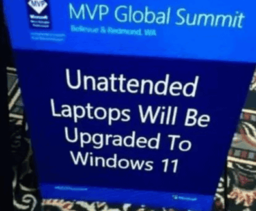 A second great reason not to leave you laptop unattended