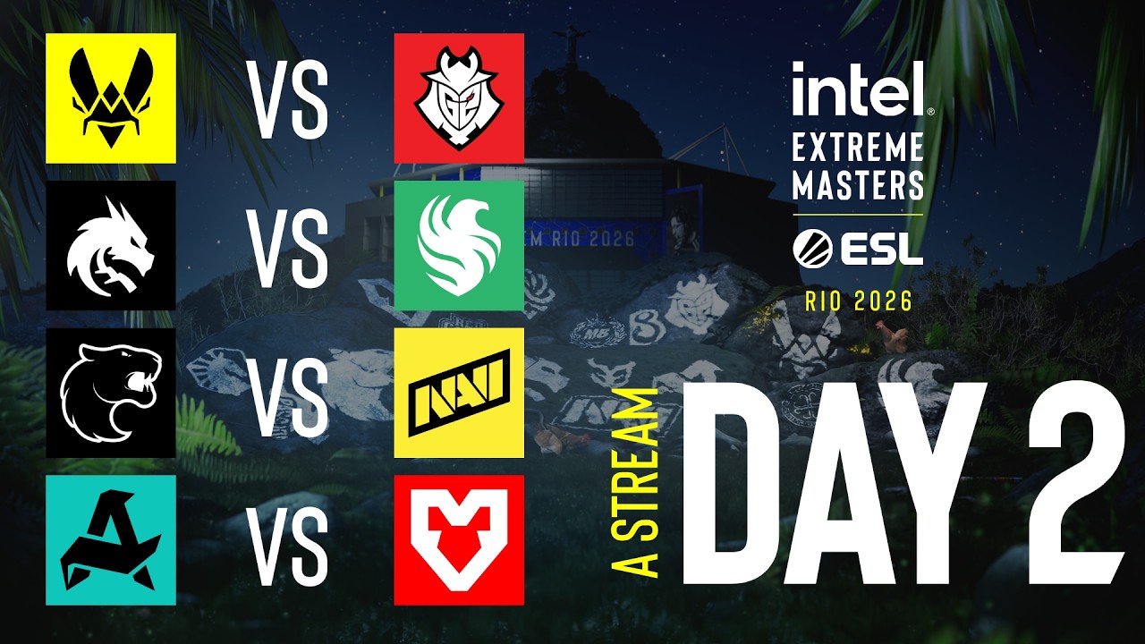 IEM Rio 2026 – Day 2 – Stream A IEM Rio 2026 - Day 2 - Stream A