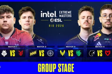 [FIL] IEM Rio 2026 - G2 vs 3DMAX, NAVI vs HOTU, Vitality vs Falcons, FURIA vs MOUZ