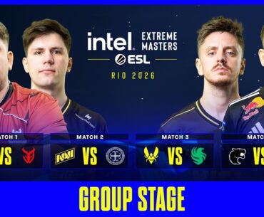 [FIL] IEM Rio 2026 - G2 vs 3DMAX, NAVI vs HOTU, Vitality vs Falcons, FURIA vs MOUZ