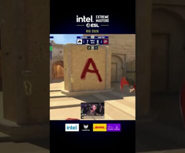 dav1deuS pulls off CRAZY 1v2 CLUTCH #esl #rio #cs #cs2