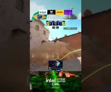 NaVi run into ropz — TRIPLE KILL shutdown #esl #rio #cs #cs2