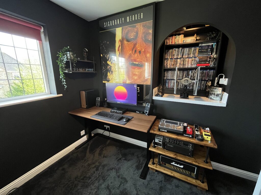 One corner of my man cave.