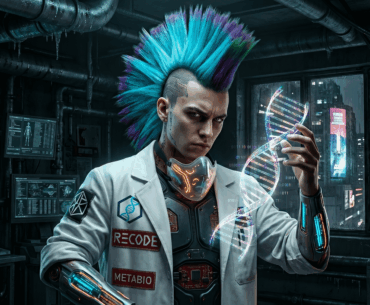 I built a Cyber-Biopunk metabolic health channel. 4 videos in — here's what that actually looks like.