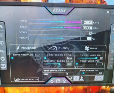 Done with undervolt RTX 5070