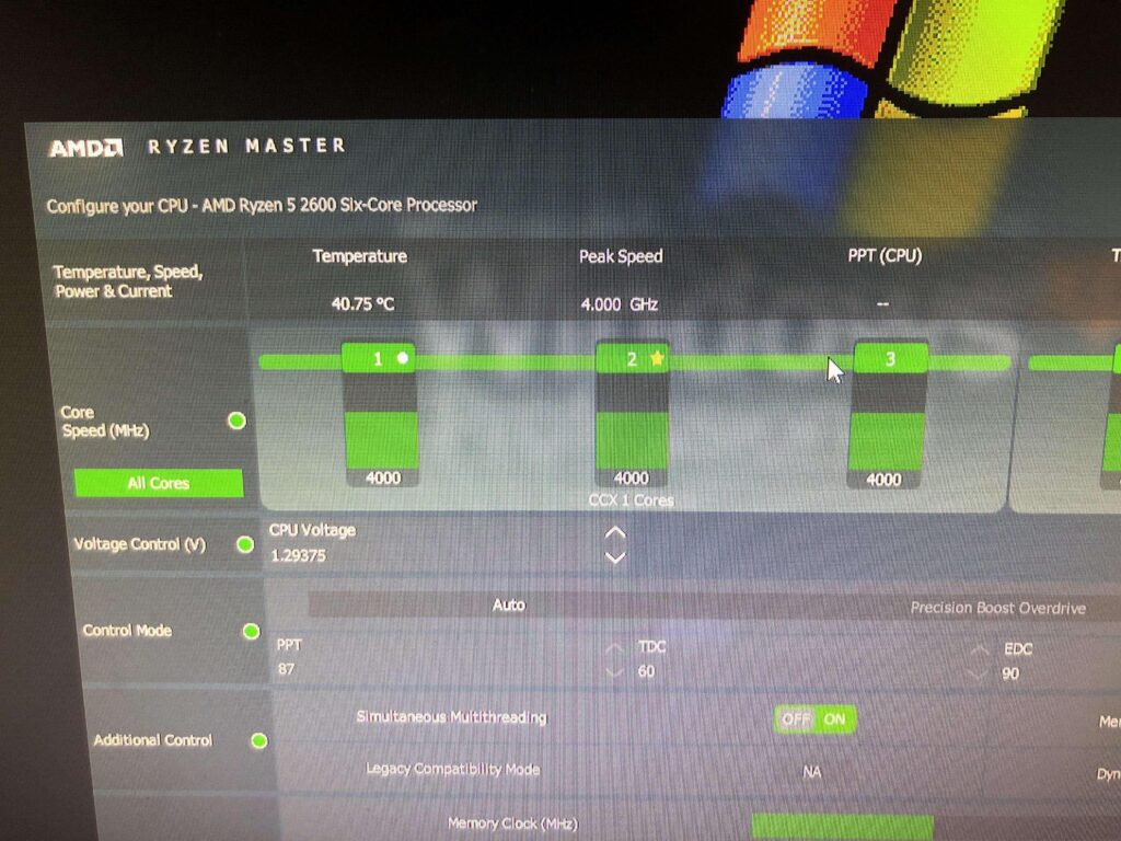 Overclocked my Ryzen 5 2600 to 4 ghz