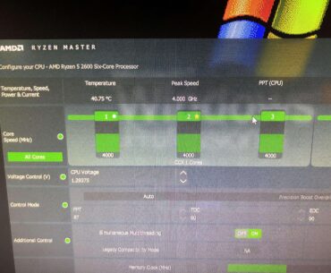 Overclocked my Ryzen 5 2600 to 4 ghz