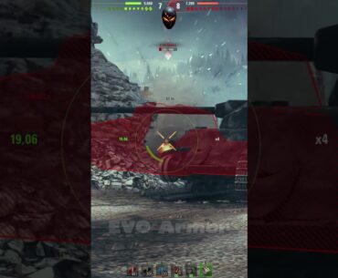 Paper Tank Dominates? - World of Tanks #shorts
