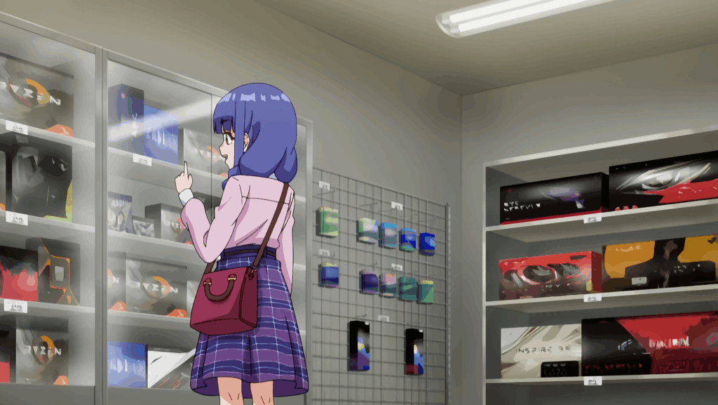 Let's see if anyone can guess what GPU brands are in this anime scene