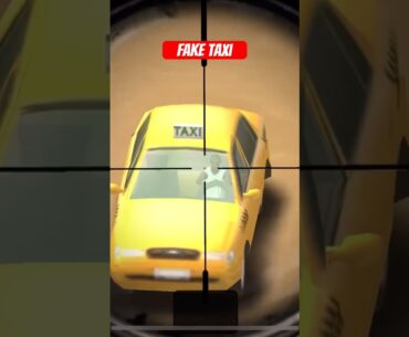 Stop the taxi or kill the driver #snipergame #gaming #sniper3d