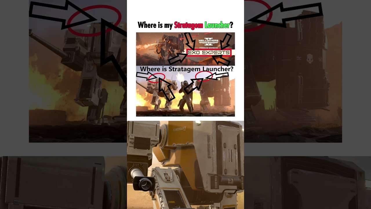 Where is my Stratagem Launcher – Helldivers 2 Where is my Stratagem Launcher - Helldivers 2