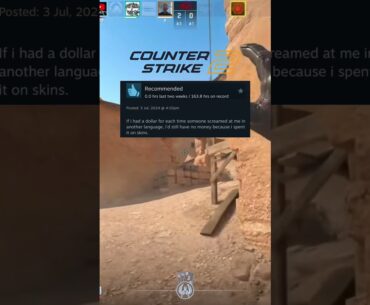Counter strike 2 Steam reviews 😂😂 #counterstrike2  #review #shorts