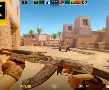 Counter Strike 2 -  Anubis - Full Gameplay