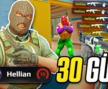 CS2 30 GÜN ÖKÜZ GİBİ AIM ÇALIŞTIM!!