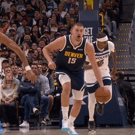 Nikola Jokić, Bruce Brown